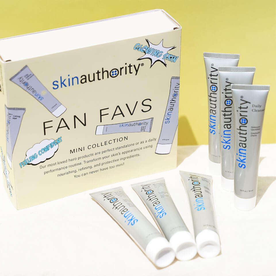 Skin Authority Fan Favs Mini Collection