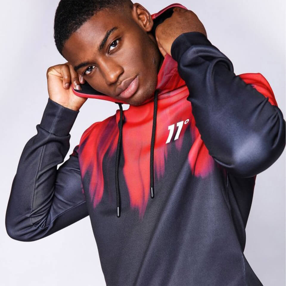 11 degrees red hoodie cheap