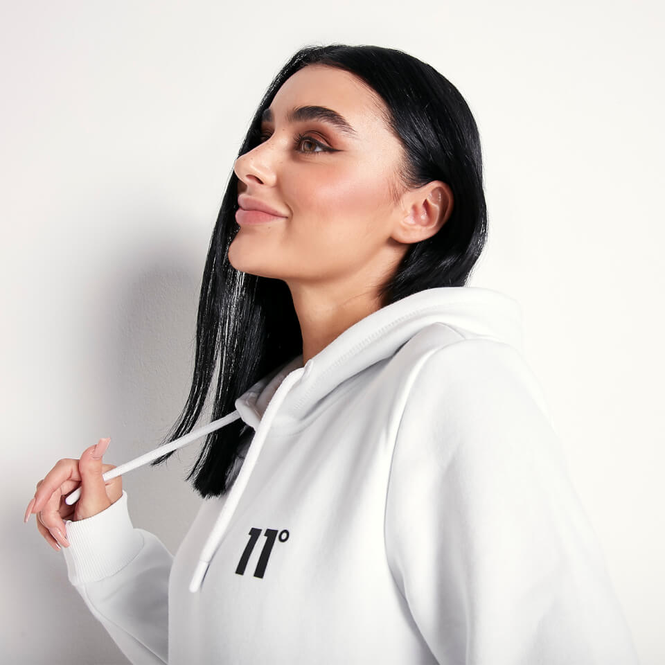 11 degrees store white hoodie