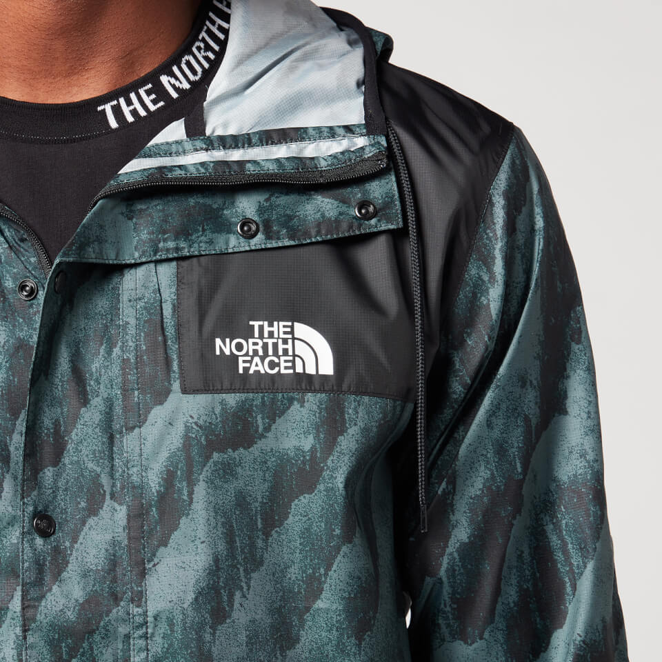 The North Face Men s 1985 Seasonal Mountain Jacket Balsam Green Tiger Print Coggles