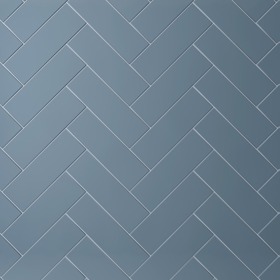 Camden Dark Grey Ceramic Wall Tile 100 x 300mm