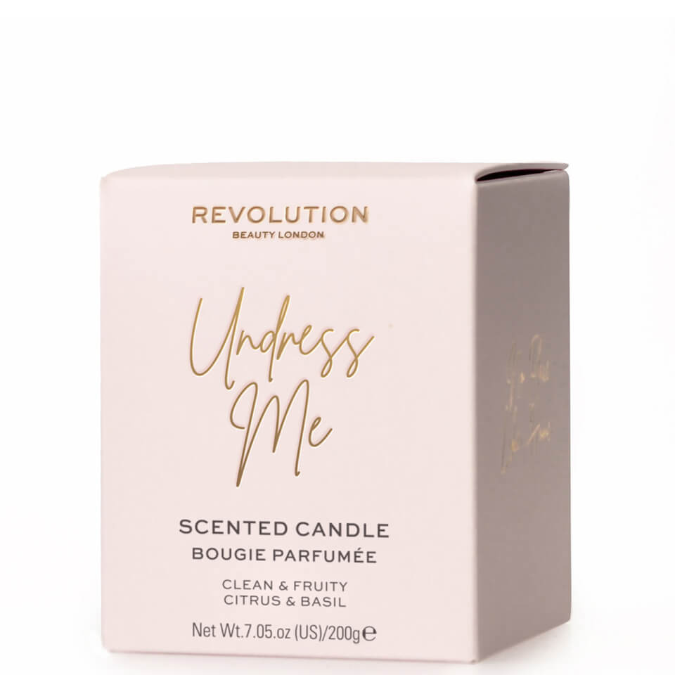 Makeup Revolution Home Undress Me Scented Candle 10g