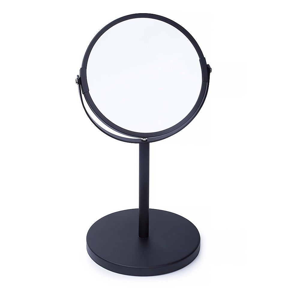 Freestanding Black Bathroom Mirror | Homebase