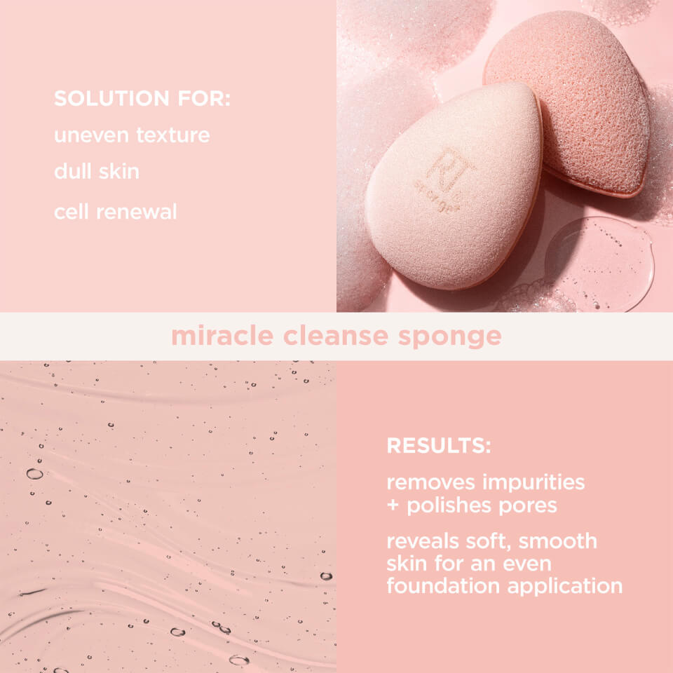Real Techniques Sponge+ Miracle Cleanse Sponge