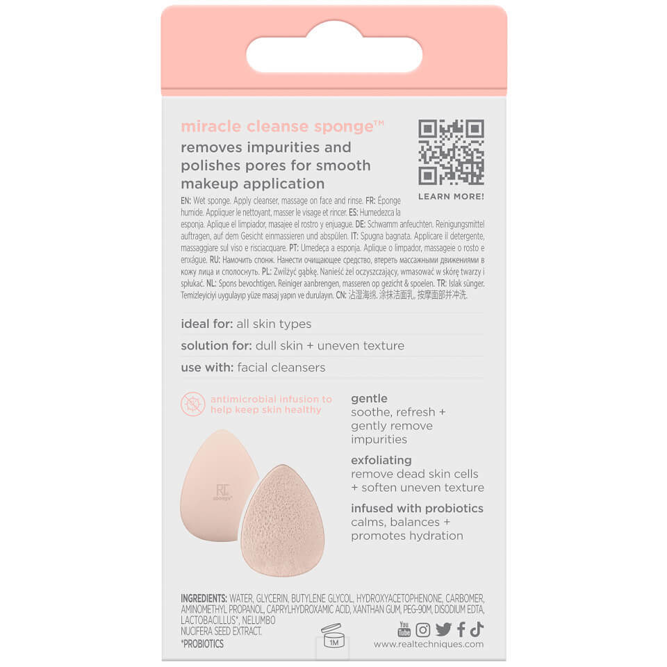 Real Techniques Sponge+ Miracle Cleanse Sponge