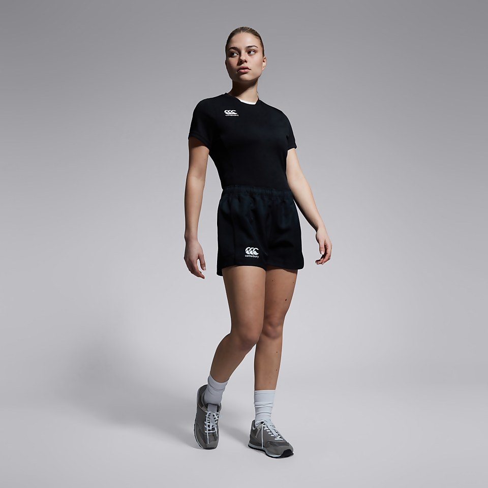 WOMENS ADVANTAGE SHORTS BLACK