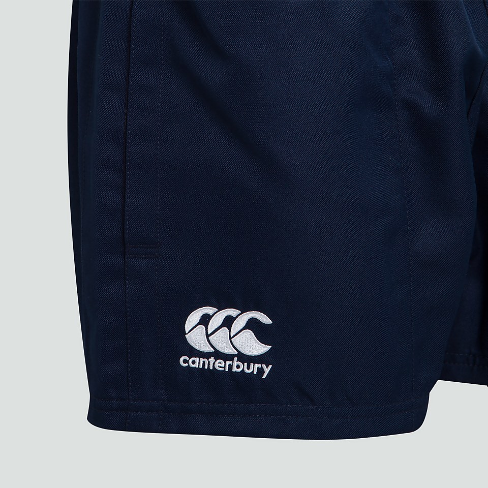 WOMENS PROFESSIONAL POLY SHORTS NAVY