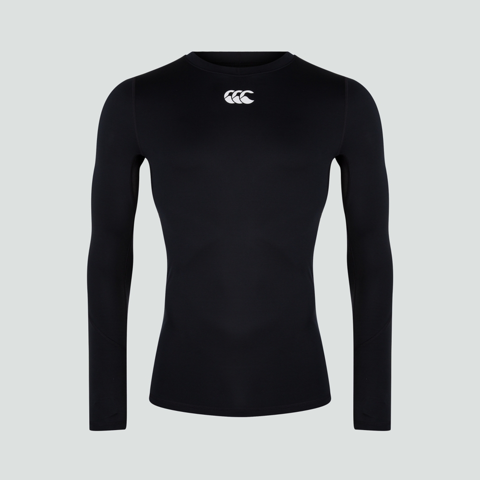 CANTERBURY MERCURY TCR COMPRESSION LS TOP BLACK