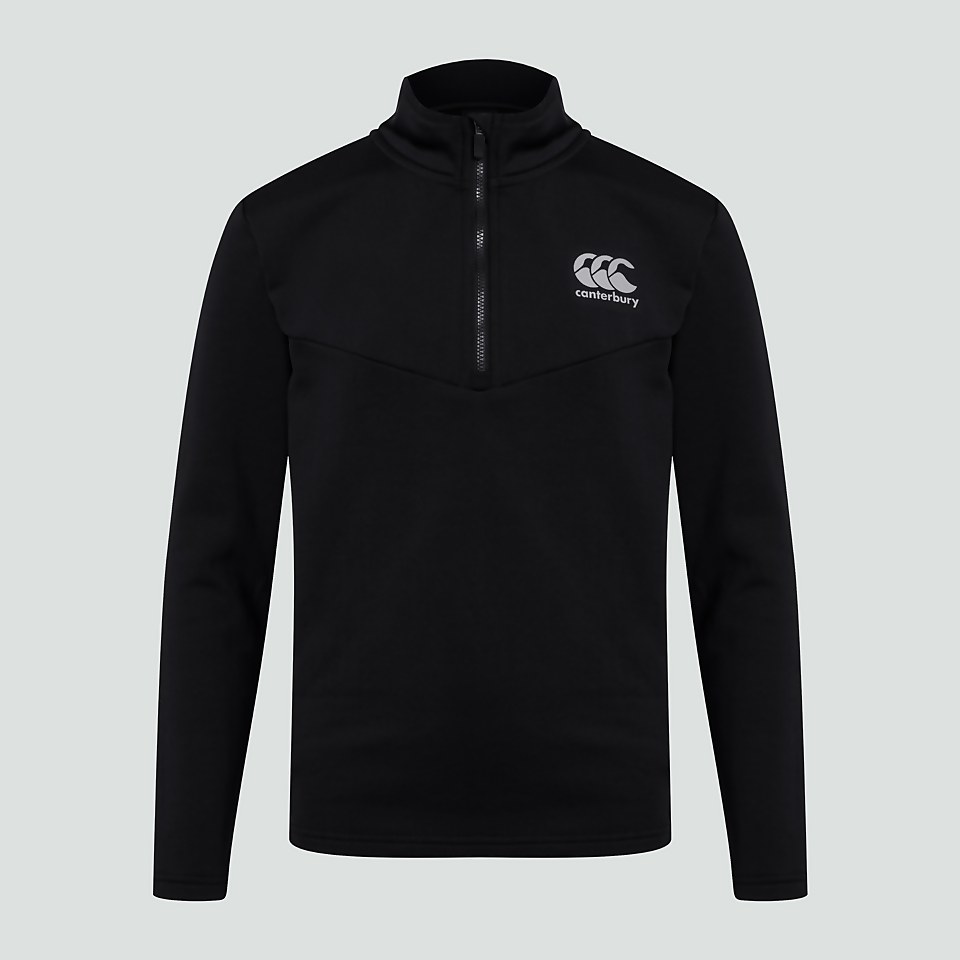 MENS 1/4 ZIP FLEECE BLACK