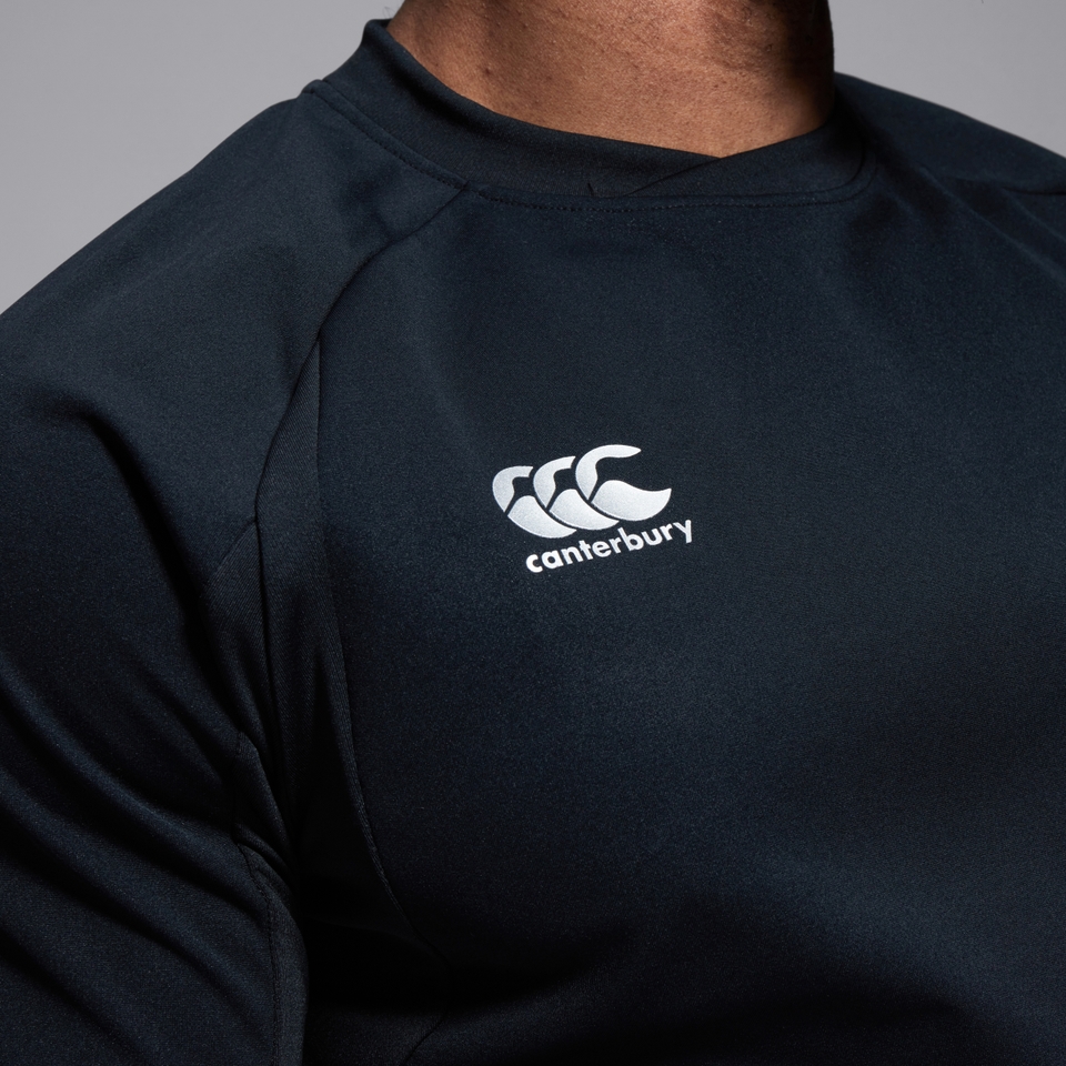 CANTERBURY VAPOSHIELD TECH DRILL TOP V2 AM BLACK