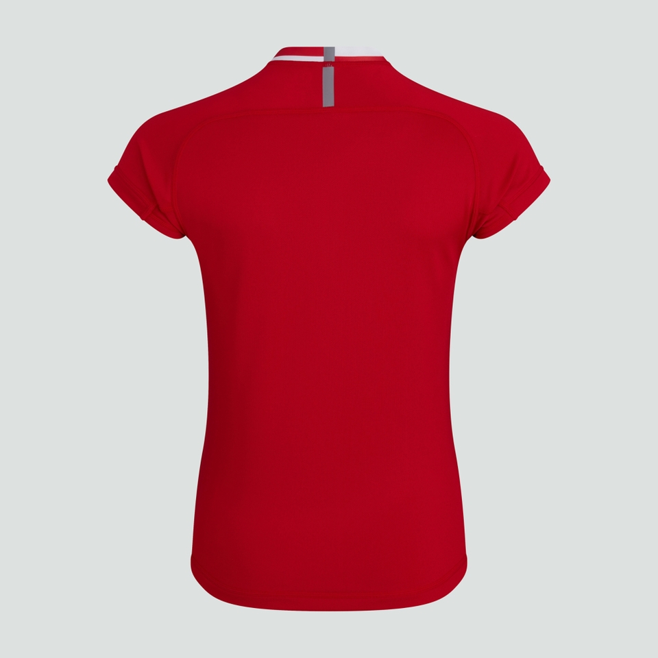 CANTERBURY VAPODRI EVADER HOOPED JSY AF RED/WHT