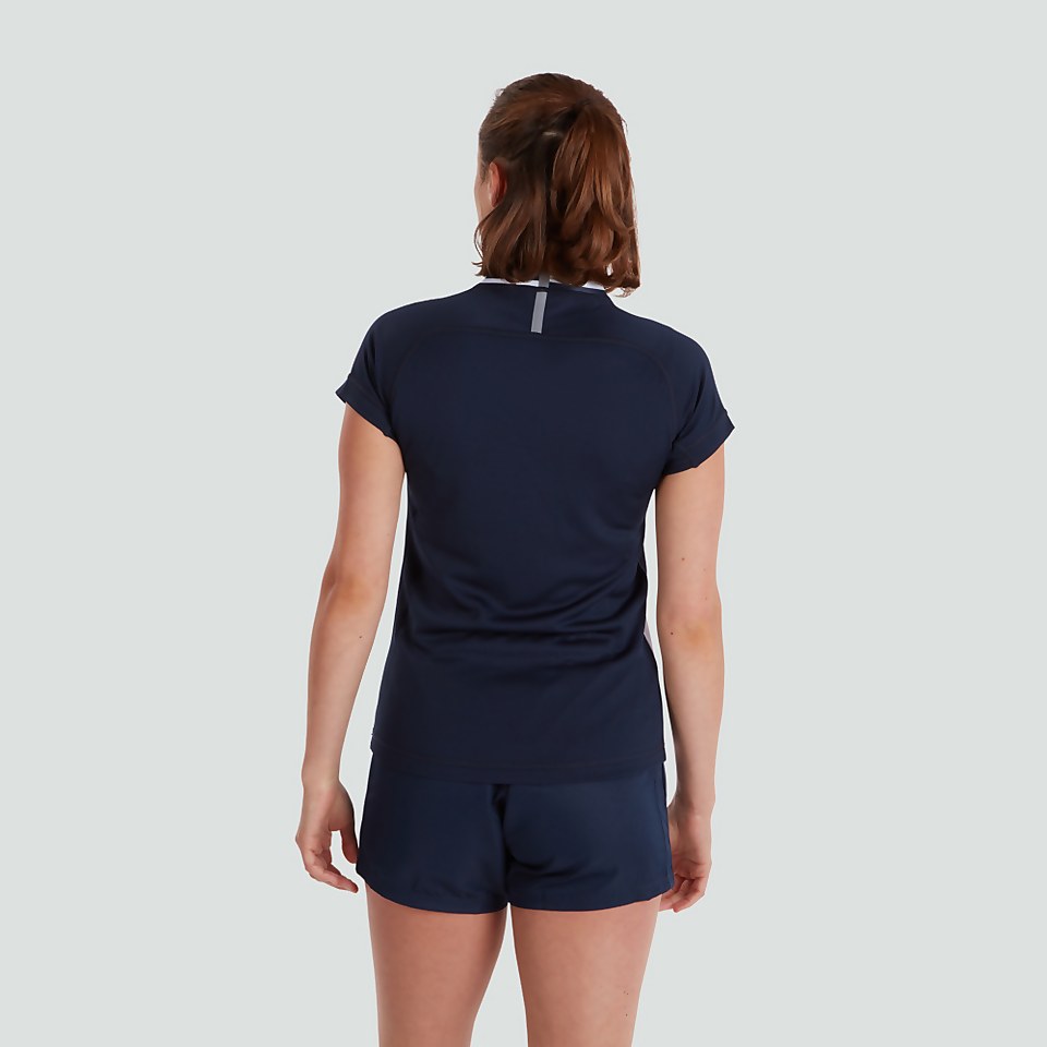 WOMENS VAPODRI EVADER HOOPED JERSEY NAVY
