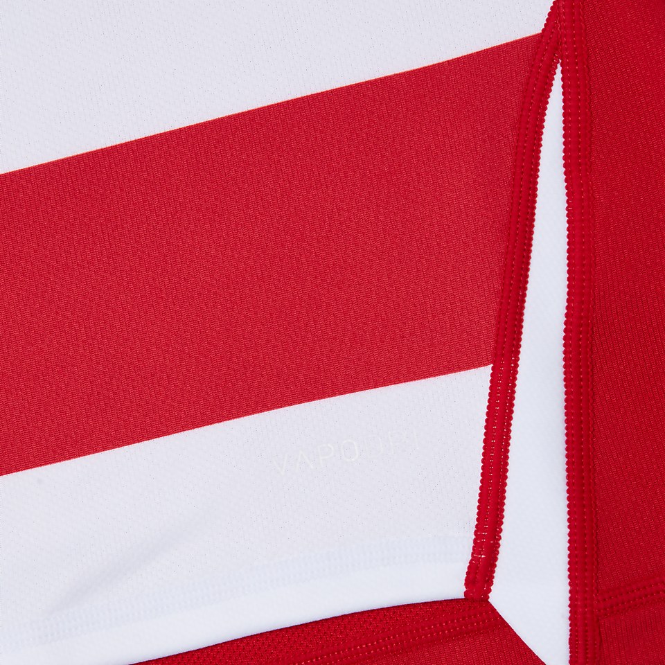 JUNIOR UNISEX VAPODRI EVADER HOOPED JERSEY RED