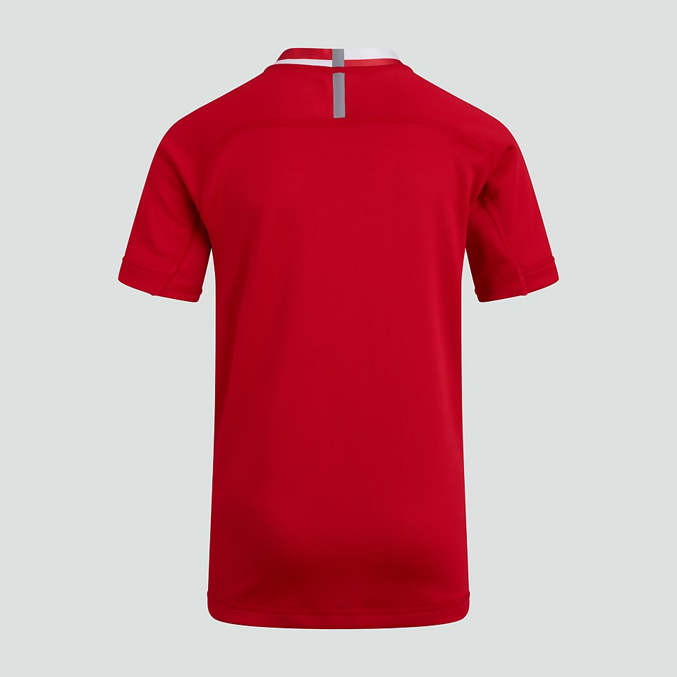 JUNIOR UNISEX VAPODRI EVADER HOOPED JERSEY RED