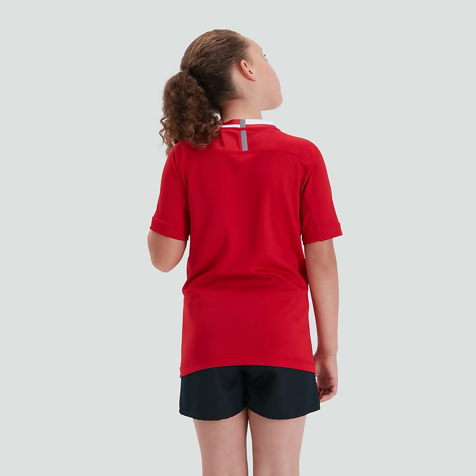 JUNIOR UNISEX VAPODRI EVADER HOOPED JERSEY RED