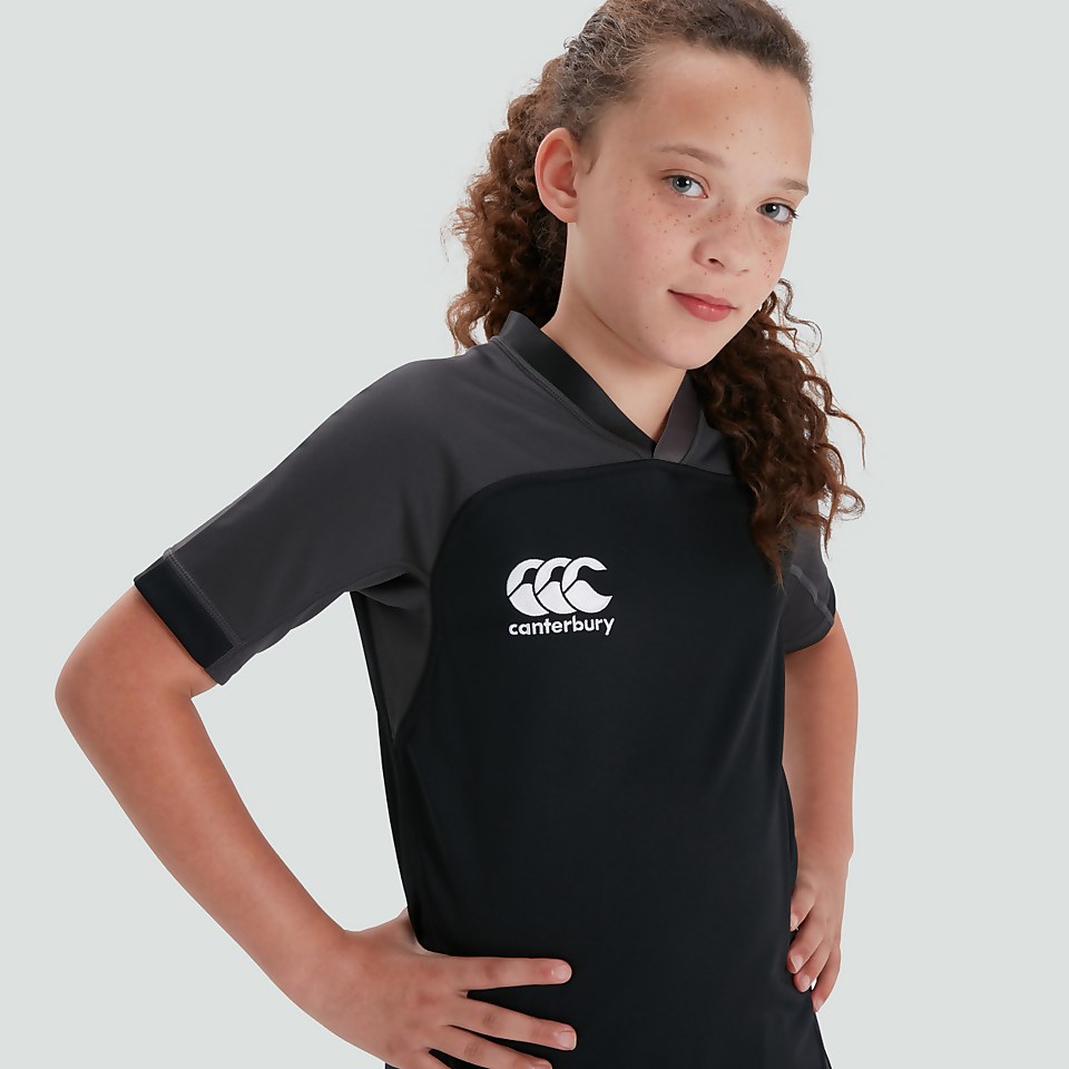 JUNIOR UNISEX VAPODRI EVADER JERSEY BLACK