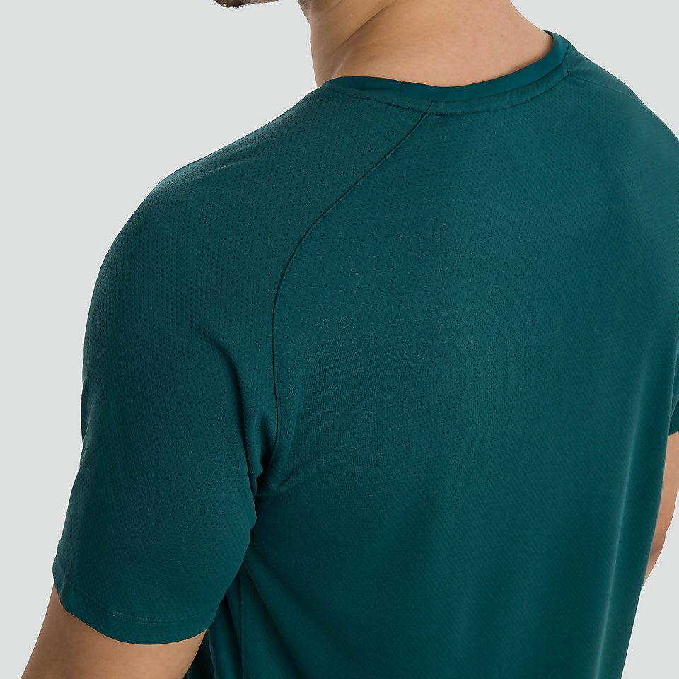 MENS VAPODRI SUPERLIGHT SOLID TEE GREEN