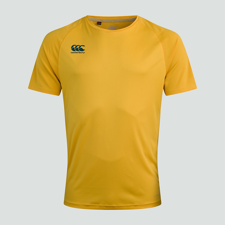 MENS VAPODRI SUPERLIGHT SOLID TEE YELLOW
