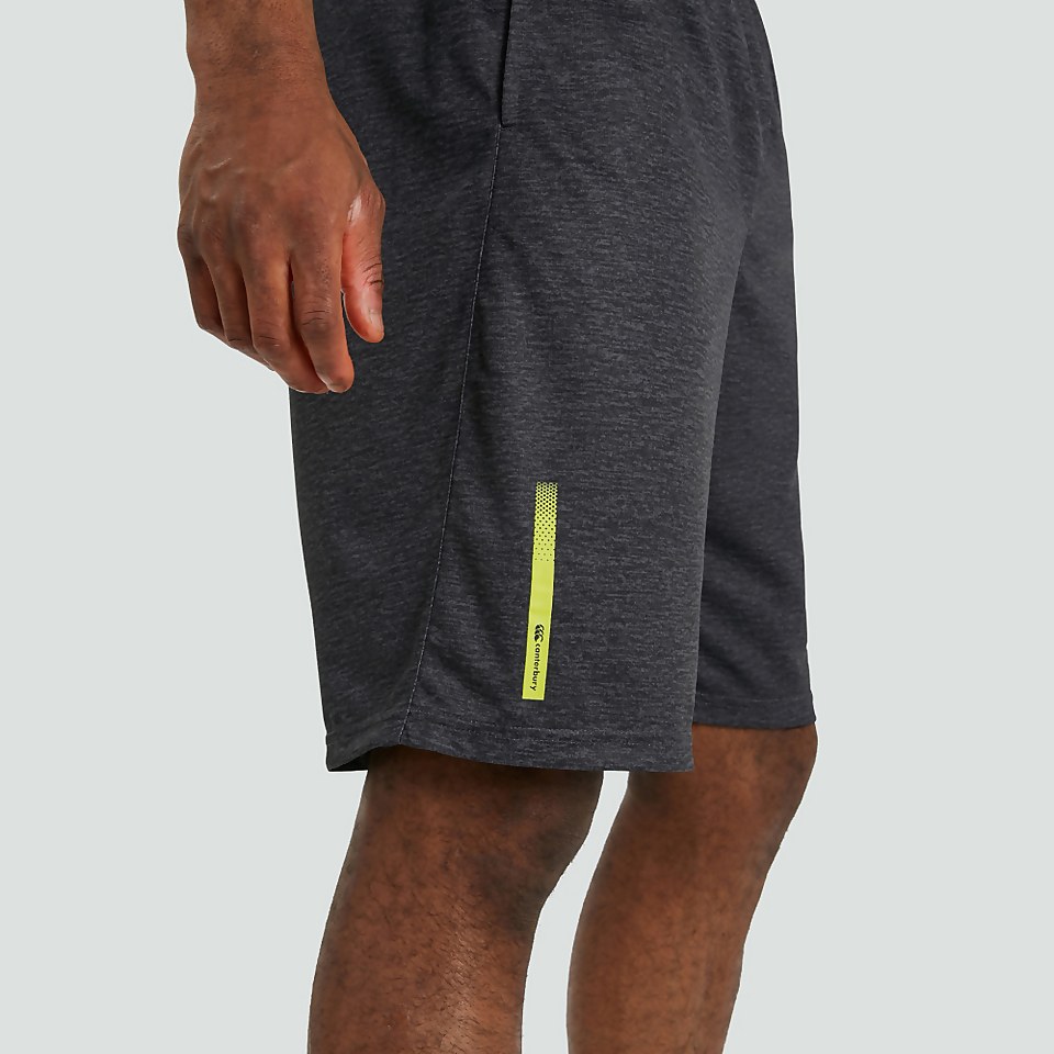 MENS VAPODRI STRETCH KNIT GRIP SHORTS GREY