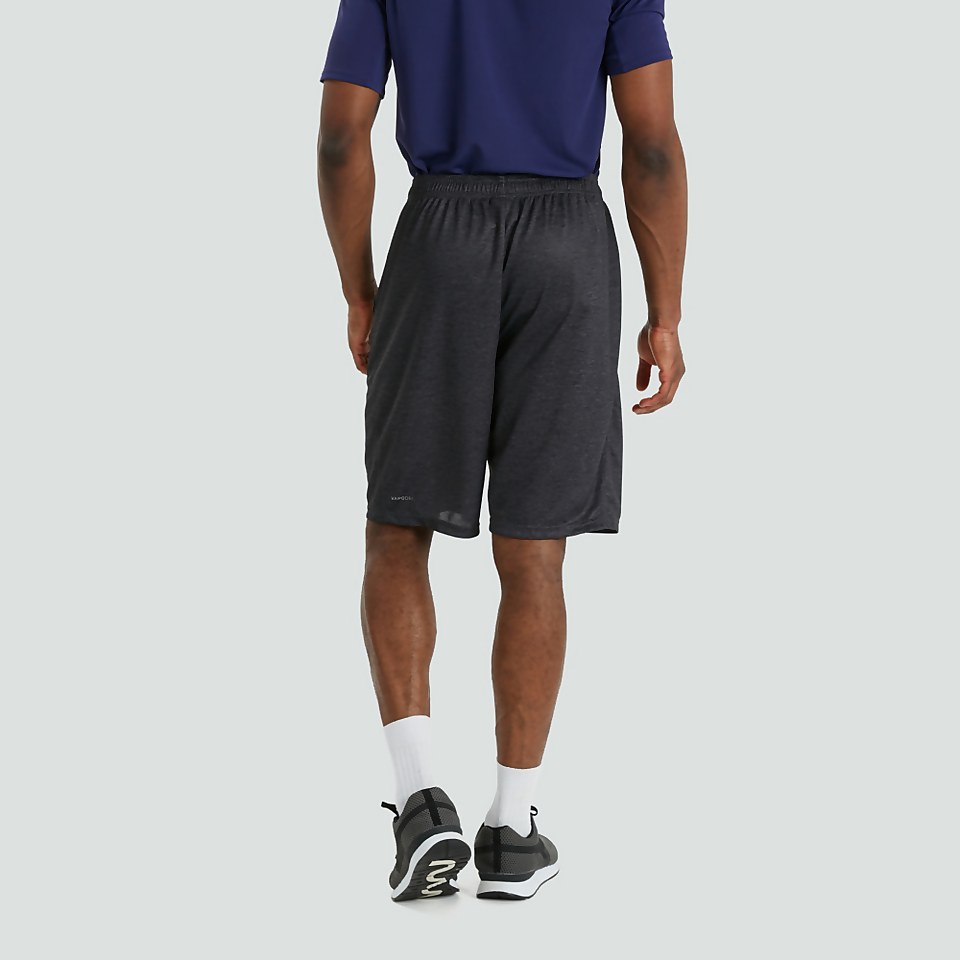 MENS VAPODRI STRETCH KNIT GRIP SHORTS GREY