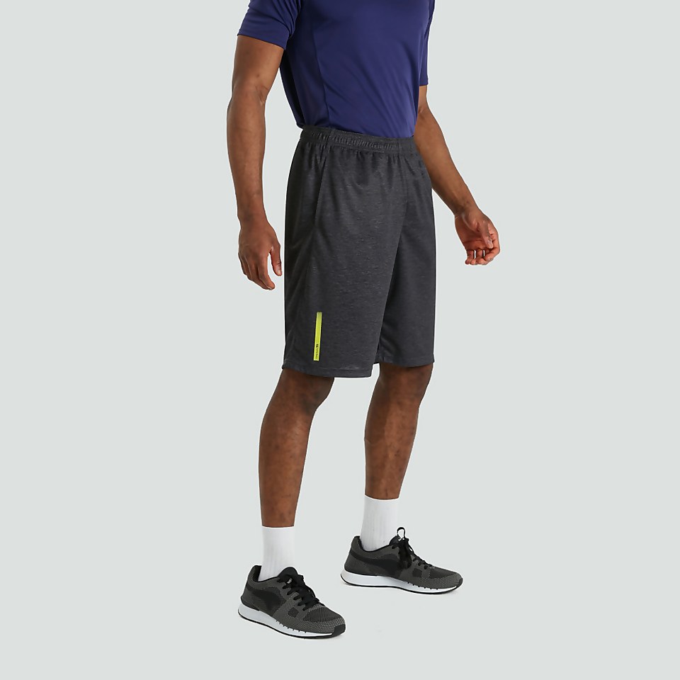 MENS VAPODRI STRETCH KNIT GRIP SHORTS GREY