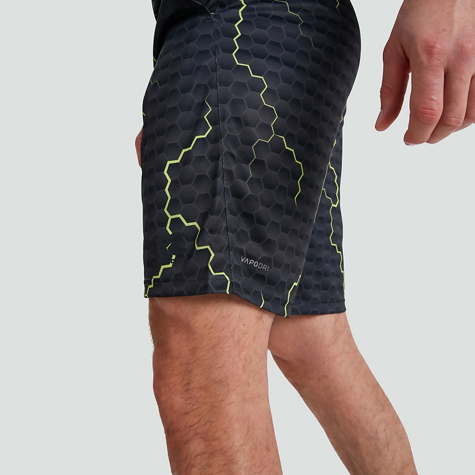 MENS VAPODRI STRETCH KNIT GRIP SHORTS BLUE