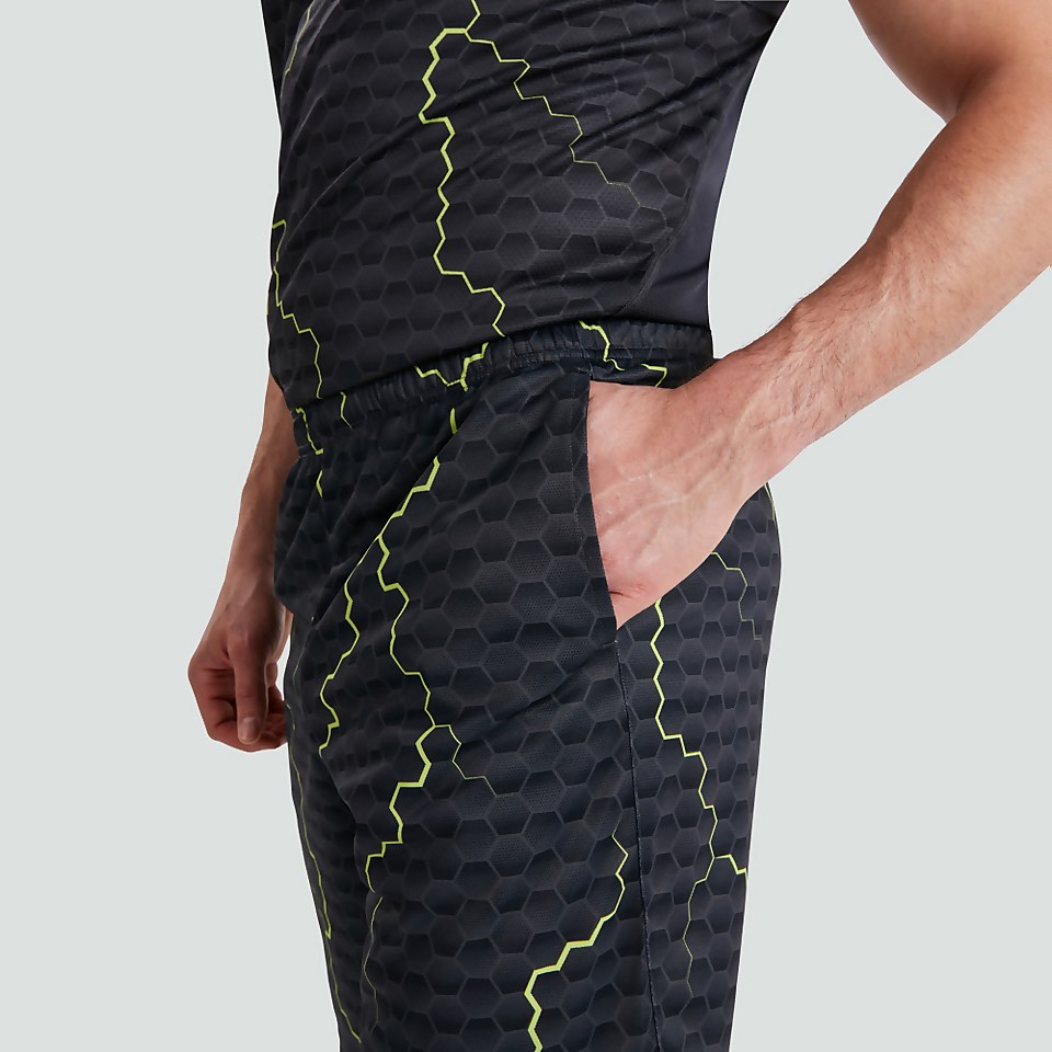 MENS VAPODRI STRETCH KNIT GRIP SHORTS BLUE