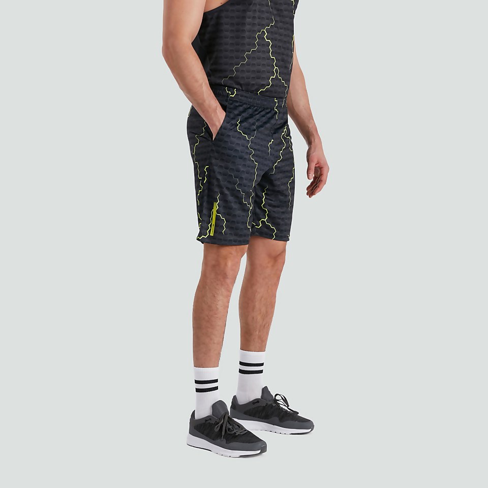MENS VAPODRI STRETCH KNIT GRIP SHORTS BLUE