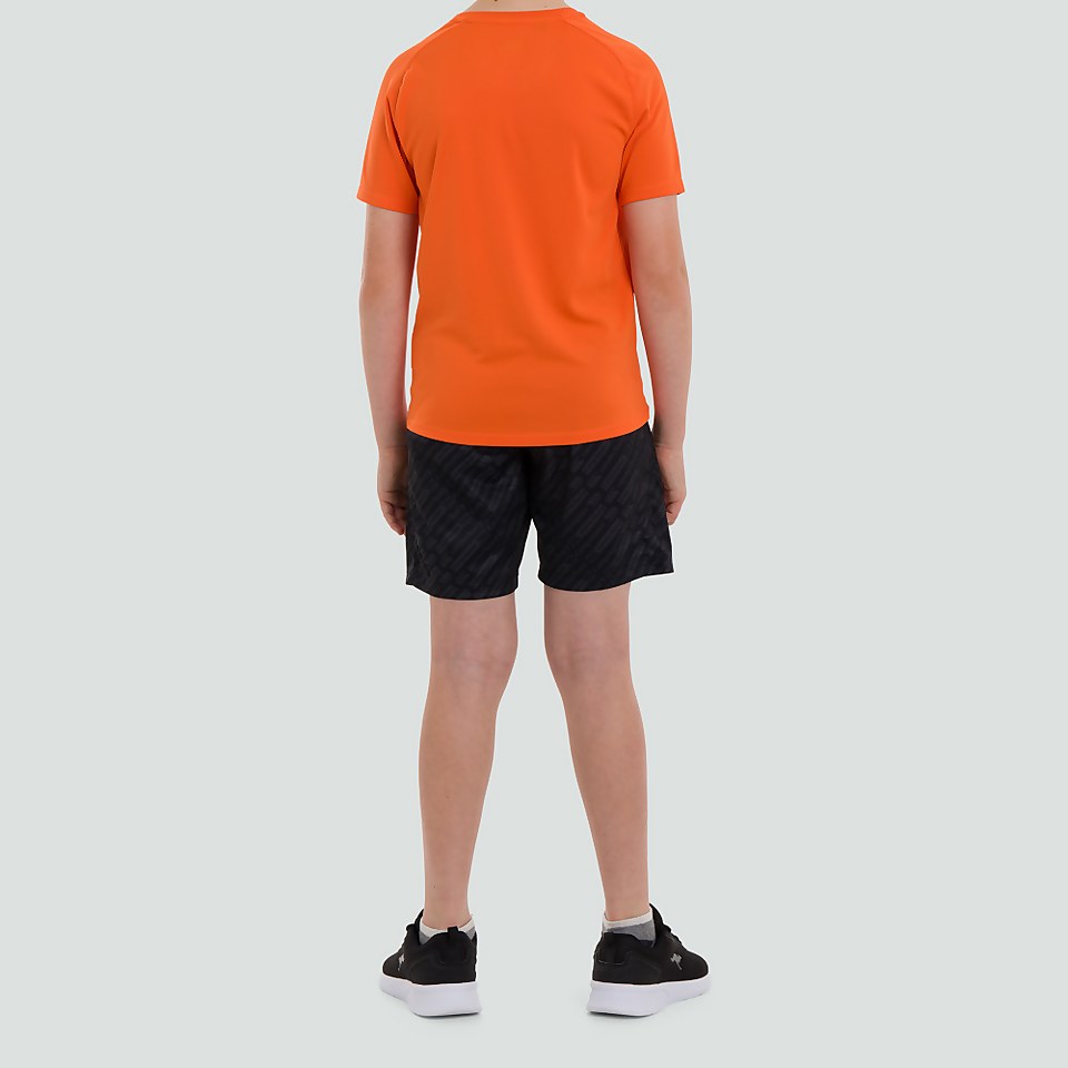 JUNIOR UNISEX VAPODRI STRETCH KNIT GRIP SHORTS BLACK