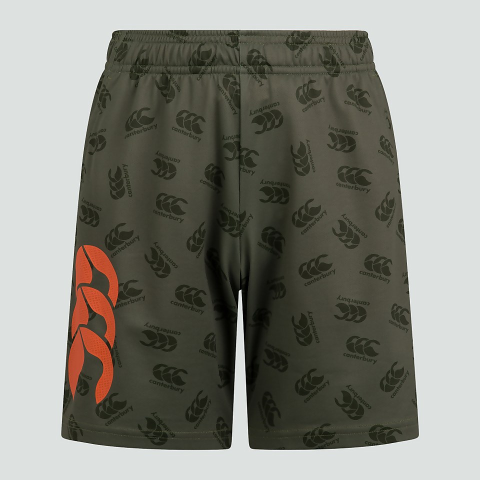 JUNIOR UNISEX VAPODRI STRETCH KNIT GRIP SHORTS GREEN