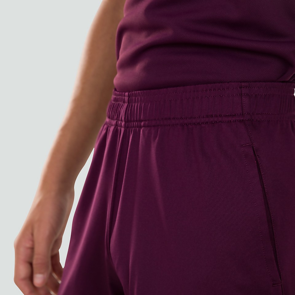 JUNIOR UNISEX VAPODRI STRETCH KNIT SHORTS PURPLE