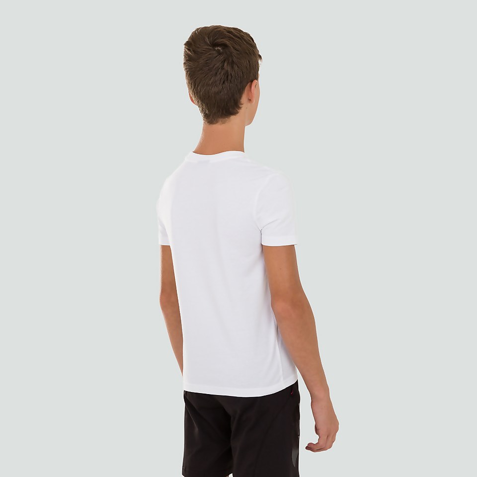 JUNIOR UNISEX CCC LOGO TEE WHITE