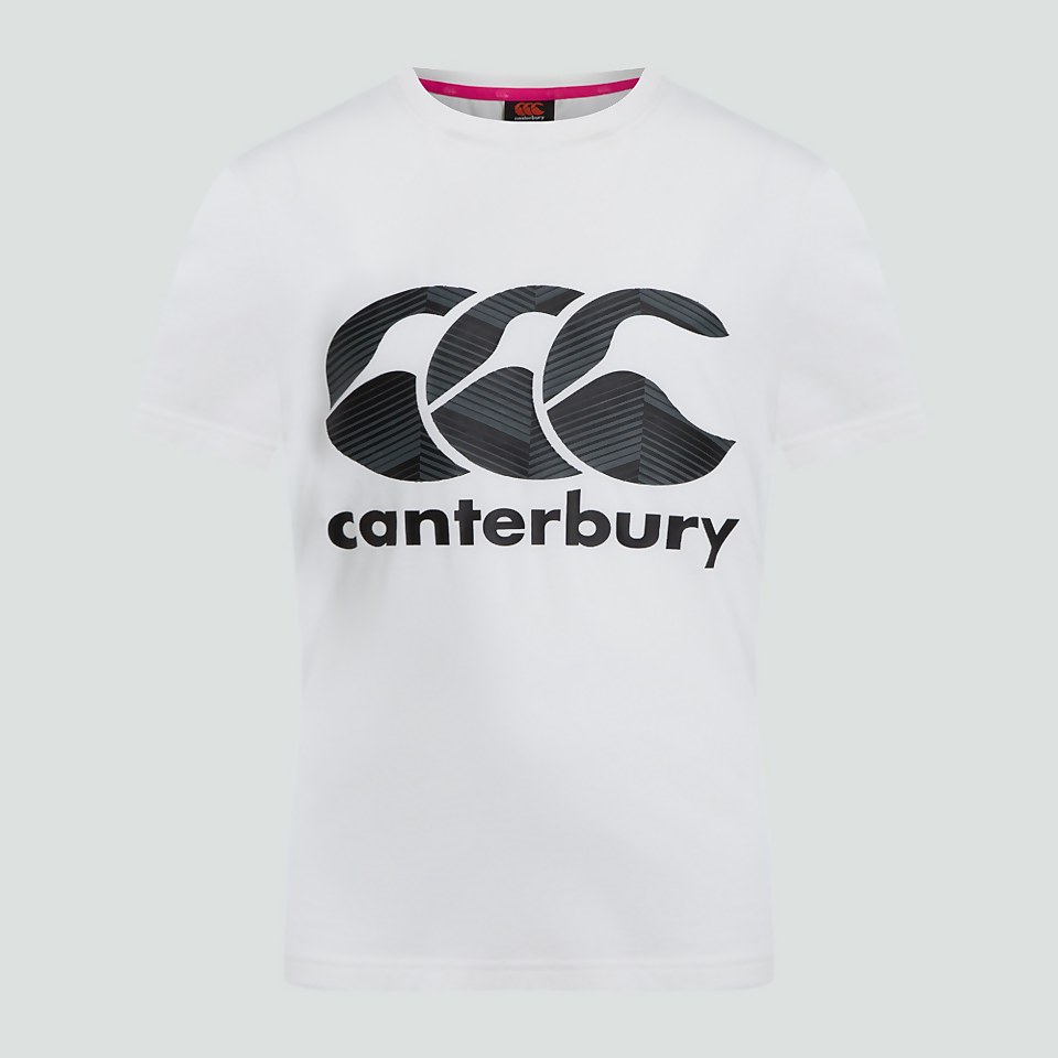 JUNIOR UNISEX CCC LOGO TEE WHITE