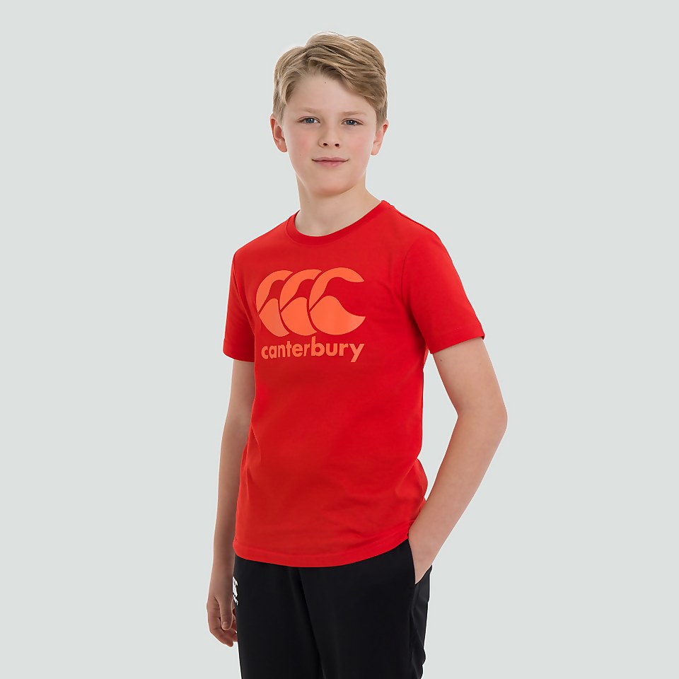 JUNIOR UNISEX CCC GRAPHIC TEE RED
