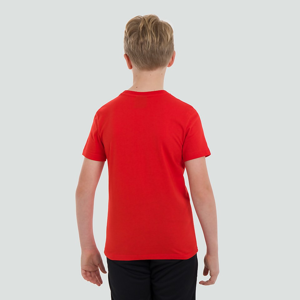 JUNIOR UNISEX CCC GRAPHIC TEE RED