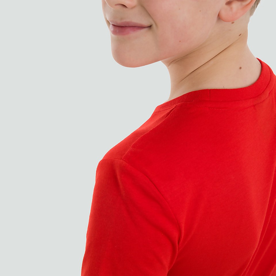 JUNIOR UNISEX CCC GRAPHIC TEE RED