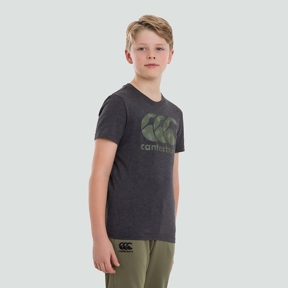 JUNIOR UNISEX CCC LOGO TEE GREY