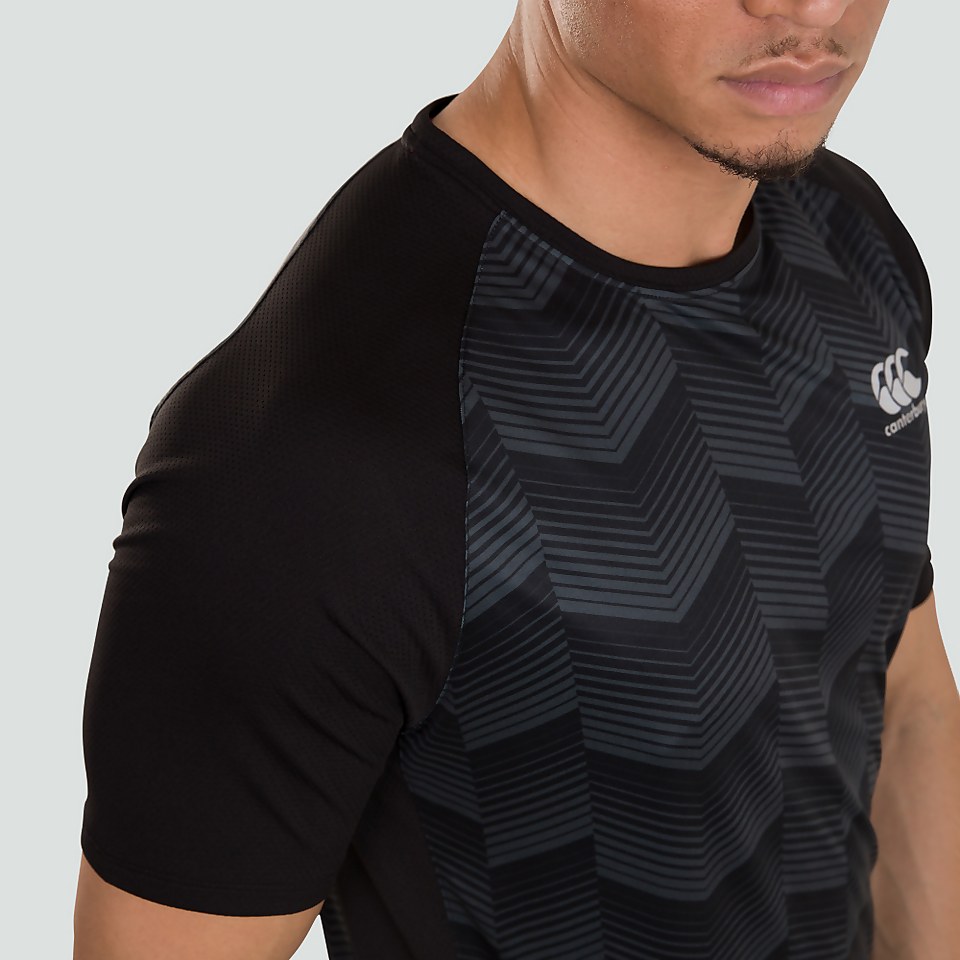 MENS VAPODRI SUPERLIGHT TEE BLACK