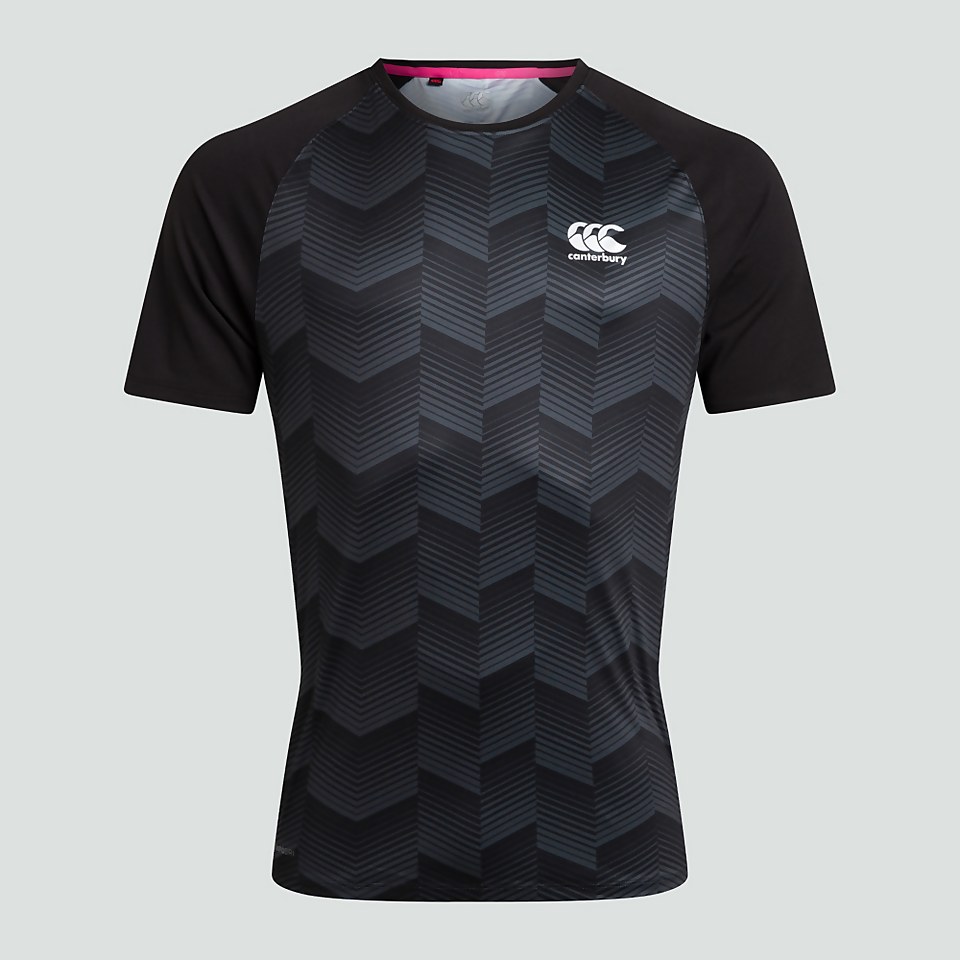MENS VAPODRI SUPERLIGHT TEE BLACK