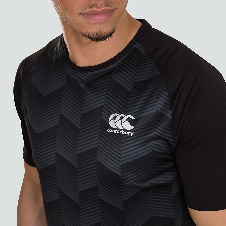 MENS VAPODRI SUPERLIGHT TEE BLACK