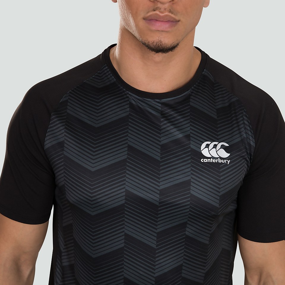 MENS VAPODRI SUPERLIGHT TEE BLACK