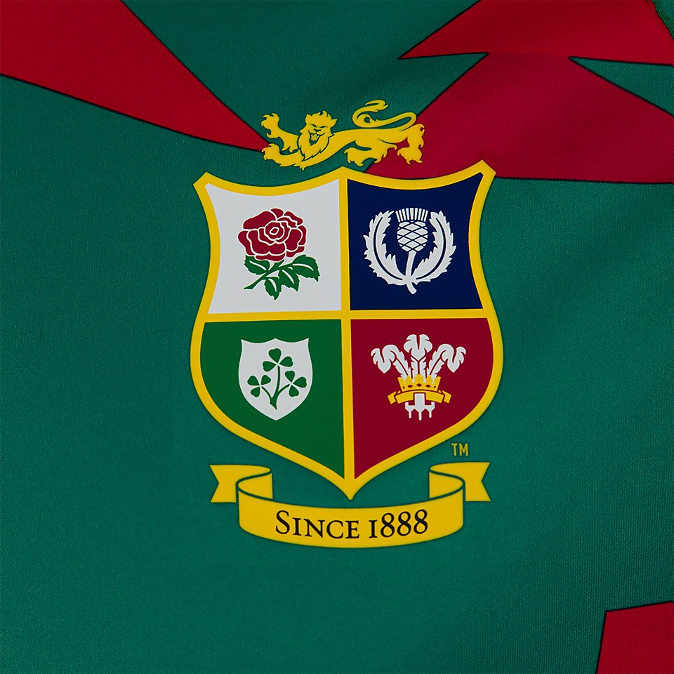 MENS BRITISH & IRISH LIONS SUPERLIGHT GRAPHIC TEE GREEN