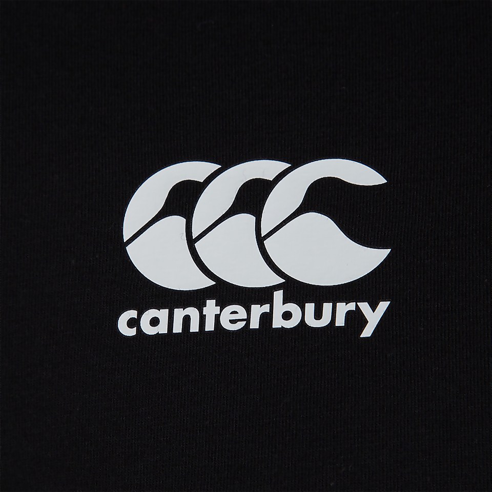 MENS BRITISH & IRISH LIONS COTTON JERSEY TEE BLACK