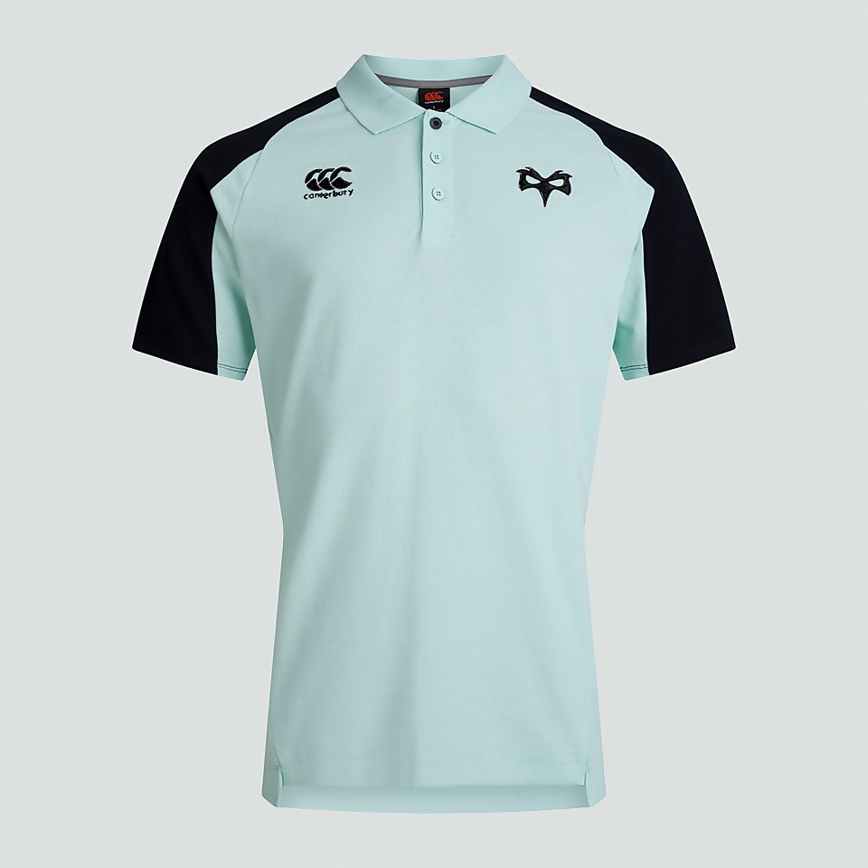 MENS OSPREYS PIQUE POLO SHIRT GREEN