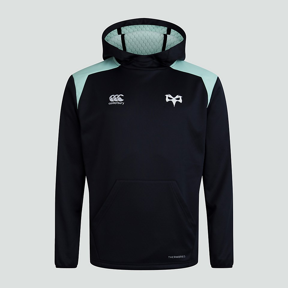 MENS OSPREYS THERMOREG OVERHEAD HOODY BLACK