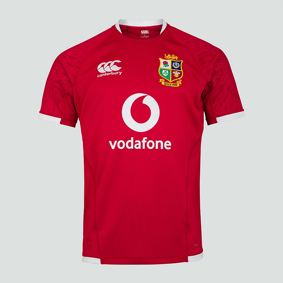 MENS BRITISH & IRISH LIONS PRO JERSEY RED