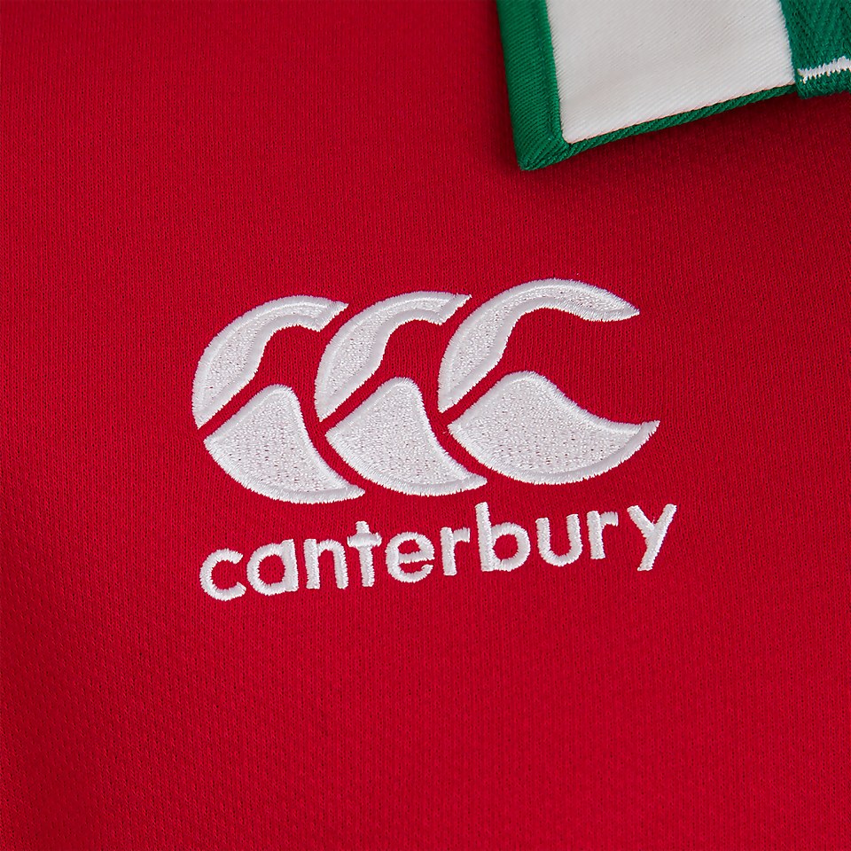 MENS BRITISH & IRISH LIONS SHORT SLEEVED CLASSIC JERSEY RED