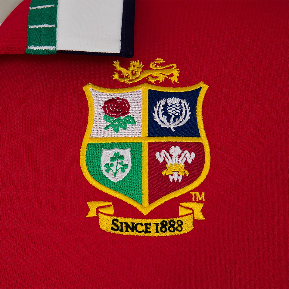 MENS BRITISH & IRISH LIONS SHORT SLEEVED CLASSIC JERSEY RED
