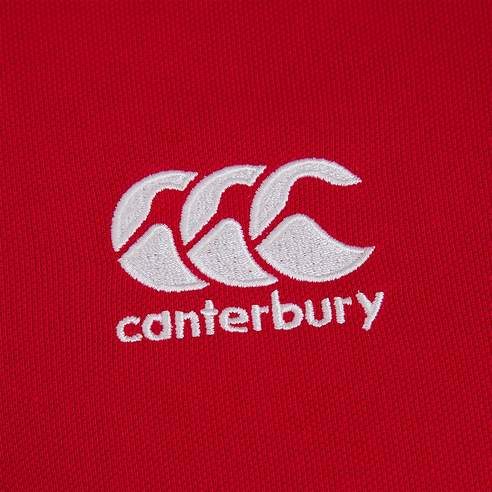 MENS BRITISH & IRISH LIONS HOME NATIONS POLO SHIRT RED