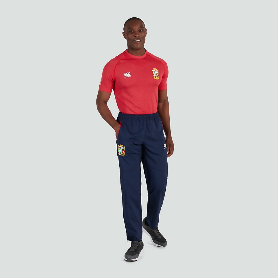 MENS BRITISH & IRISH LIONS TAPERED PRESENTATION PANTS BLUE
